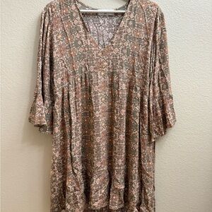 CJLA Boho Mini Dress